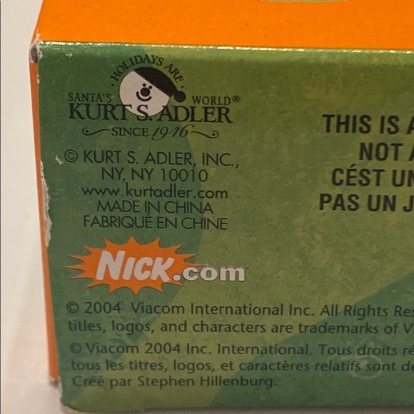 Nickelodeon SpongeBob SquarePants Ornament Set - Multicolor - Picture 5 of 8